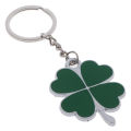 1Pc Stainless Green Leaf Keychain Fashion Four Leaf Clover Steel Lucky Key Chain Eshylala. 