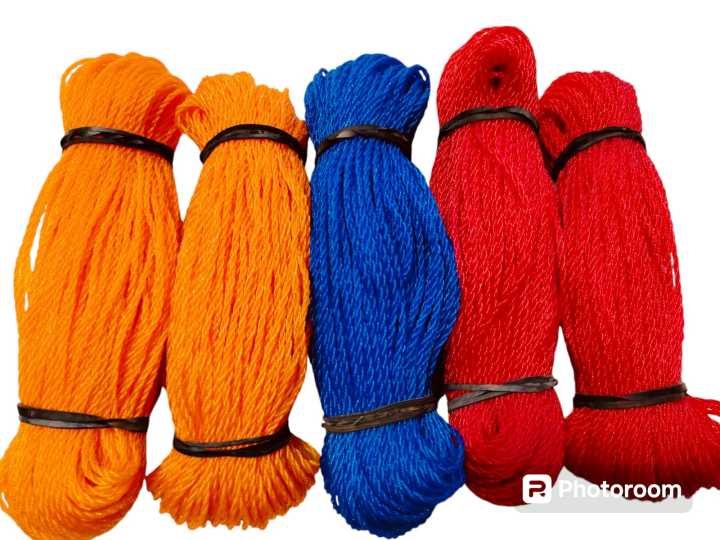 plastic rope 2mm thick 100 feet length for tie items and rapping