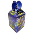 BATMAN THEME GOODY BOX ( PACK OF 10 FAVOR BOXES ). 