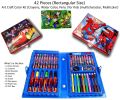 Art Box - Coloring Kit for Girls 42pcs Pack. 