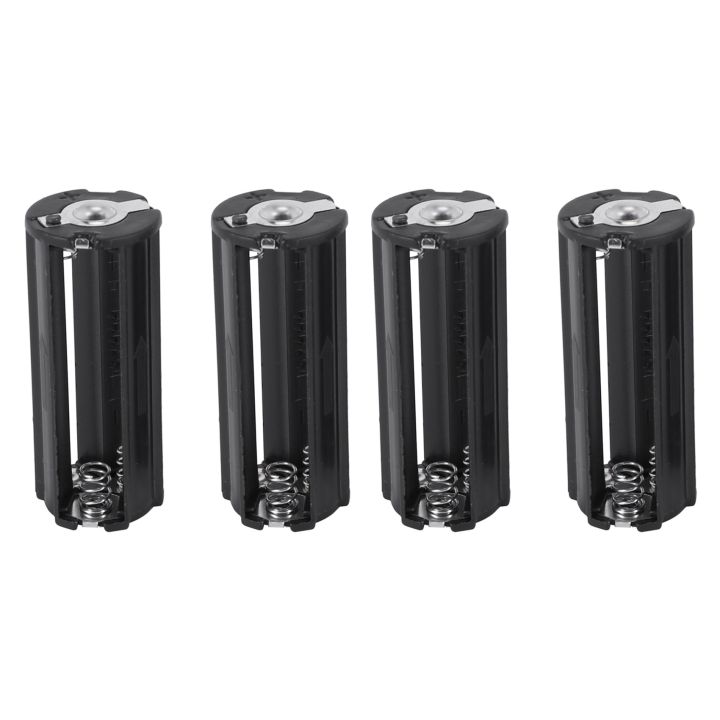 Joselin R Support de batterie en plastique noir 2 x 1,5 V AAA