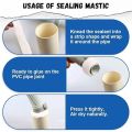Waterproof Sealant Mastic | Crack Fill Strong Sealant Clay | Household Wall Hole Repair | Mending Mud | Sealant Sealing Repair | Fill Holes/Cracks/Gaps (Pack of 1). 