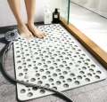 Non Slip Bath Mat Anti Mould Shower Mats TPE Bathroom Bathtub Mat Floor Shower Mats Anti Slip with Suction Cups. 