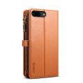 For iPhone 6s Plus / 6 Plus ESEBLE Star Series Lanyard Zipper Wallet RFID Leather Case. 