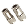 2 Pcs N Type Male Clamp RG8 LMR400 RG165 RG213 7D-FB RF Coaxial Connector. 