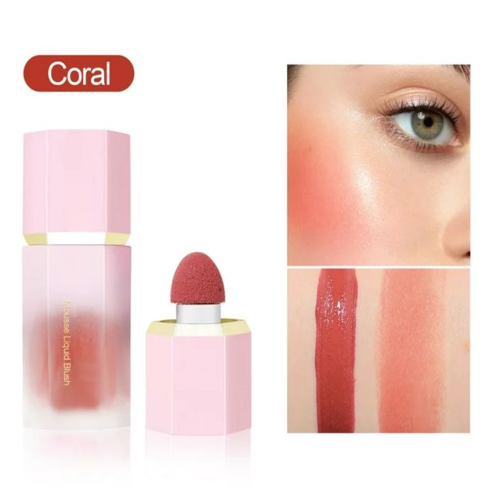 Air Cushion Liquid Blush Natural Long Lasting Matte Cheek Liquid Blusher Makeup