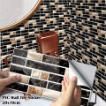 Mosaic Tile Stickers Pack 24 Pcs / 48 Pcs / 96 Pcs Home Decor for Walls Highly Self Adhesive 20 cm x 10 cm. 