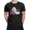 Men's Disney Cinderella Just 5 More Minutes T Shirt Pure Cotton Clothing Novelty Short Sleeve Crew Neck Tees Big Size T-Shirts. 