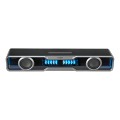 Edifier QS30 Multimedia Soundbar with Dynamic Lighting, Bluetooth V5.4, Enhanced Bass, Integrated Mic, Multiple Sound Effects via APP, USB Powered Speaker for Desktop/PC/Laptop/Tablets - Black | Edifier Sound bar |. 