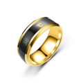 Temperature Ring Titanium Steel Emotion Feeling Intelligent Sensitive Rings for Women Men Waterproof Jewelry. 