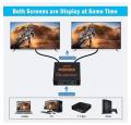 HDMI Splitter 2 Port 2K 4K / HDMI Switch 2 Port ( 1 Input and 2 Same Screen Output ). 