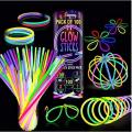 New Fluorescent Bracelet | High Quality Glow Stick Bulk 10pcs Camping Party Birthday Party School Party Night Party Supplies Glowing in the Dark for 12 Hours Glowing Party Bag 20cm Neon Bracelet Necklace with Unique Connector Children Camping Accessories. 
