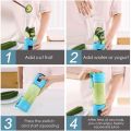 Portable Blender,Personal Blender,Smoothies Mini Jucier Cup USB Rechargeable and Personal Size Blender Shakes,380ml,Fruit Juice,Mixer. 