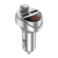 KUULAA Car Charger FM Tran_s_mitter Bluetooth Car Audio MP3 Player TF Card Car Kit 3.4A Dual USB Car Phone Charger For Xiaomi Mi. 
