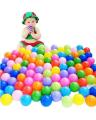 Pack of 100 - Soft Plastic Tent Balls Set For Kids - Multicolor. 