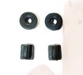 Side Cover Rubber set Yamaha YbR125G, YBR  YB125  and YB125DX  Tappa Rubber Set (4pic). 