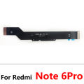 New For Xiaomi Redmi Note 6 7 8 8T 9 9s Pro Main Board Mainboard Motherboard Connector Flex Cable. 