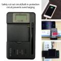 A Universal Mobile Battery Charger LCD Indicator Screen for Phones With USB-Port. 