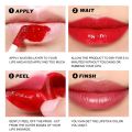 Peel Off Lip Liner Lip Stain Long Wear Tattoo Lipgloss Brown Matte Finish Highly Pigmented Waterproof Liquid Lip Contour Tint. 