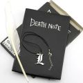 A5 Anime Death Note Notebook Set Leather Journal Collectable Death Note Notebook School Large Anime Theme Writing Journal. 
