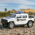 Childrenworld 1/36 Police-Car Vehicle Pull Back Truck Model Kids Toy Christmas Gift. 