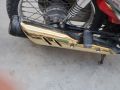 Honda CG125 Silencer Muffler Cover / FCG 125 Silencer Patti Golden. 