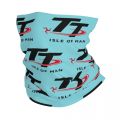 Superman Ruoias Custom Isle Of Man Tt Racing Motorcycle Neck Gaiter Men Women Windproof Winter Bandana Scarf for Hiking. 