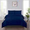 Elegant Dyed Color 100% Cotton Bedsheet with 2 Pillow Covers for Bedroom TULIPS. 