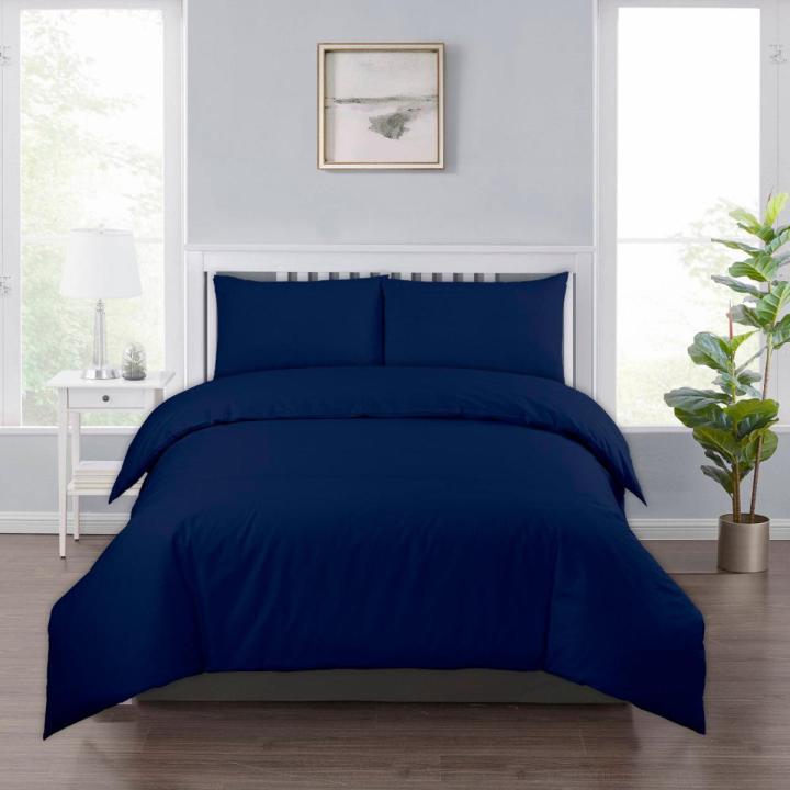 Elegant Dyed Color 100% Cotton Bedsheet with 2 Pillow Covers for Bedroom TULIPS