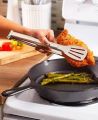 Stainless Steel Food Tongs - Silver By EverGreen Store Karachi. 