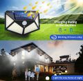 Solar Lights Outdoor, Upgraded 100 LED Solar Motion Sensor Security Lights [1800mAh] Solar Wall Lights 270º Solar Powered Lights Waterproof Solar Lamp with 3 Modes for Garden [2 Pack]. 