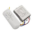 3 Channels ON/OFF 220V Lamp Light Digital Wireless Wall Remote Control Switch Receiver Transmitter. 