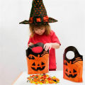 50pcs Halloween Pumpkin Bags Trick or Treat Tote Party Treat Candy Bags Gifts. 