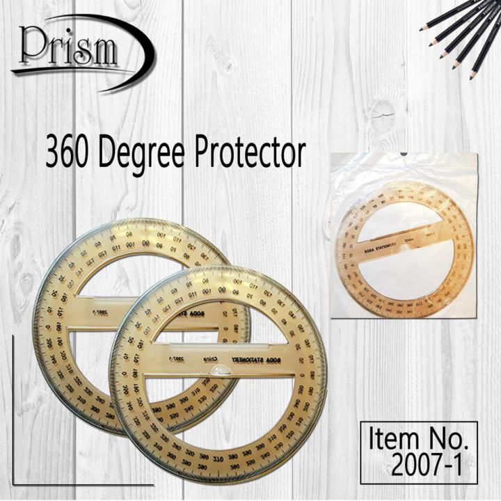 Protactor 360 Degree, Protractor Set, Protractor Ruler, Drafting Tools, Circle Protractor, Protractors Classroom Set...