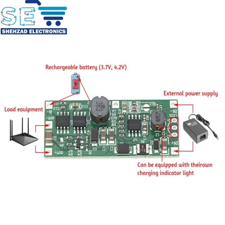 12V%2012W%20UPS%20Module%20Battery%20Charging%20Module%203.7V%20Input%20Step%20Up%20Booster%20Uninterrupted%20Power%20Supply%20for%20Router%20-%20Image%202