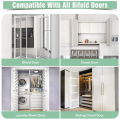 Bi-Fold Door Hardware Repair Kit - Hardware Kit for 2.22Inch to 2.54Inch Track,Folding Pocket Door Replacement Kit. 