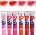 Peel Off Lip Gloss WOW Waterproof Lipstick Pack of 6. 