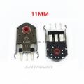2Pcs Highly Accurate Kailh Decoder 7mm~11mm Red Core Rotary Mouse Scroll Wheel Encoder 1.74mm hole for PC Mouse alps encoder. 