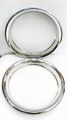 Stylish Chrome Rim Trims for 13-Inch Wheels | Durable, Easy-Fit, Premium Look. 