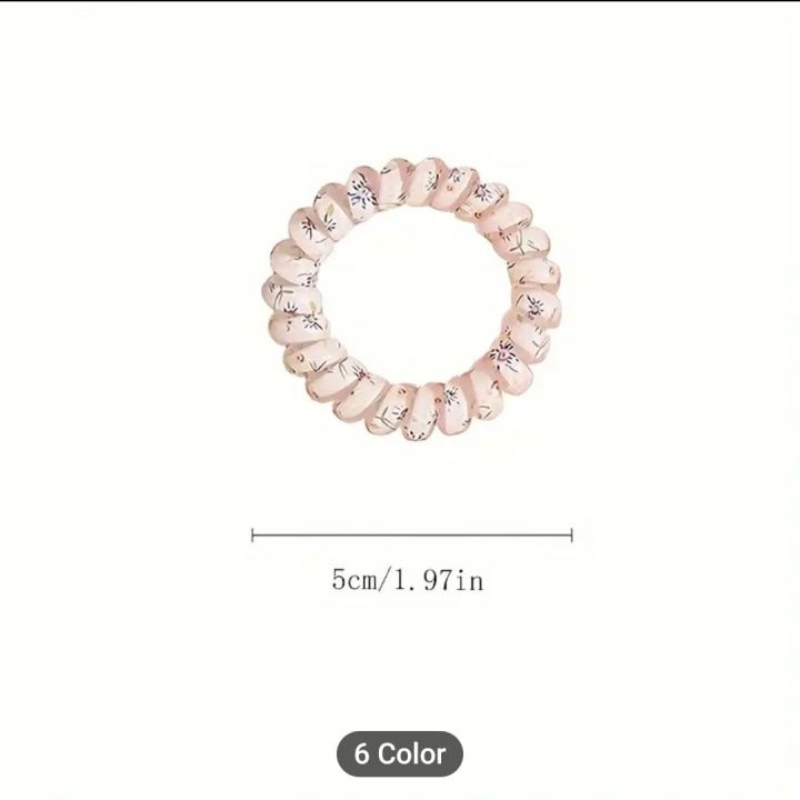 5PCS%20Colorful%20Telephone%20Wire%20Hair%20Ring%20Girls%20Traceless%20Springs%20Elastic%20Hairbands%20For%20Women%20Headdress%20Hair%20Ties%20Rubber%20Bands%20Yao%20Store%20-%20Image%203