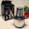 5L, 3L, 2L, Electric Meat Chopper | Electric Meat Grinder Chopper 5L | Stainless Steel Sharp Blade 1000 Watts Motor | Meat Chopper , Food Processor. 
