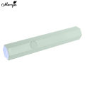 Myyeah White Mini Portable Nail Quick Drying Lamp Handheld UV Adhesive Glue Lamp USB Charging Nail Flashlight DIY Makeup Tools. 