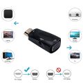 HDMI Male To VGA 15 Pin Female Adapter Audio Video Converter HD 1080P For PC Laptop TV Box Computer Display. 
