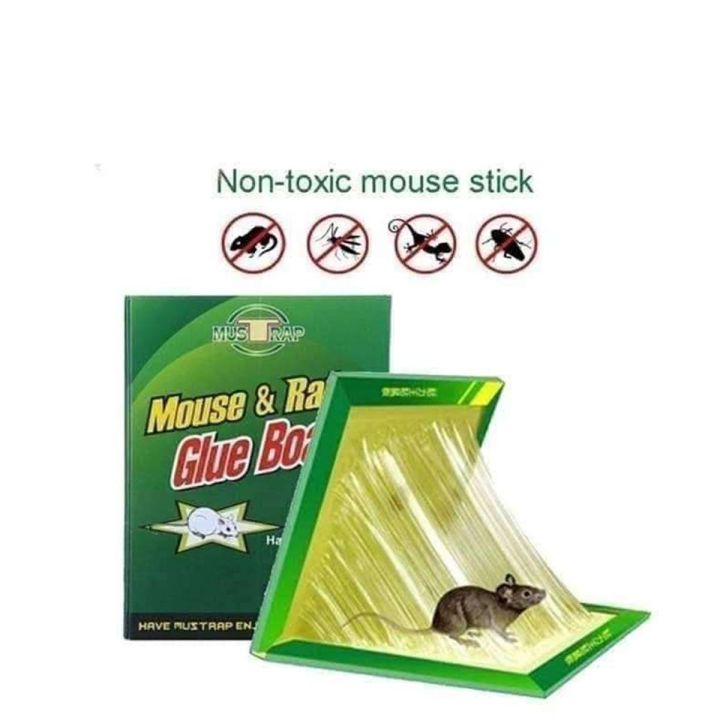 Mouse & Rat Glue Traps - Special Catch Mouse & Rat Bond Trap - Mouse Trap Book - Mouse Catcher Glue Book - Rat Glue Pad - Mouse and Rat Trap Glue Book with Extra Stickiness
