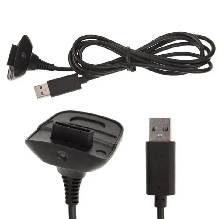 USB%20Charger%20Play%20and%20Charge%20Cable%20Cord%20for%20Xbox%20360%20Wireless%20Controller%20-%20Image%202