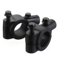 Motorcycle Computers Bike 1" 25mm HandleBar Mirror Mount Holder Clamp Adaptor 10MM Thread. 