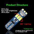 Ready Stock T5 Led 3014 9SMD W3W Instrument Light Car Dashboard Warming Indicator Wedge Auto Instrument Meter Lamp Signal Bulb 12v. 
