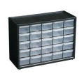 25 Drawer Wall Mounted Plastic Cabinet Box Electronic Components Box Medicine Box Jewelry Box by Electrica. 