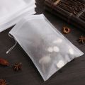 100pcs 5X7cm Disposable Drawstring Teabags Empty Tea Bags for Tea Bag Food Grade Non-woven Fabric Paper Coffee Filters Teaware. 