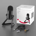 FIFINE K678 USB Condenser Microphone Condenser for PC Mac PS4 iOS Android - With Headphone Output & Volume Control, Mic Gain Control, Mute Button - For Podcasting, Vocals, Gaming, Streaming, YouTube Recording. 